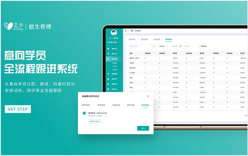 艺步帮助培训学校高效招生